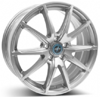 PH Edition II Hawker 7"X18-5/100  ET45 Silver (530 Kg)
